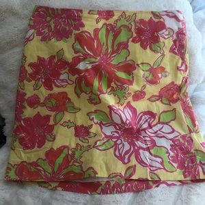 Lilly Pulitzer tropical skirt
